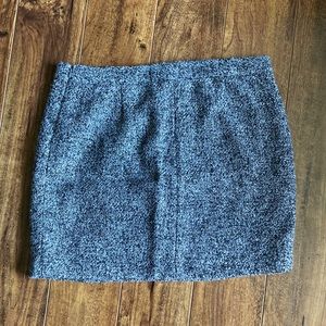 Grey wool mini skirt from GAP!